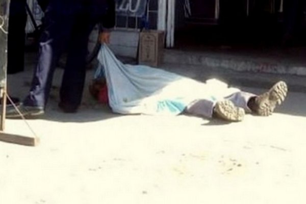 Identificaron al hombre que murió de un infarto en plena vía pública