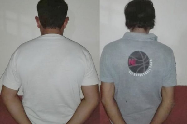 Itatí: Detienen a dos delincuentes y recuperan elementos robados