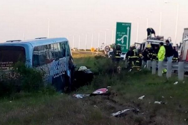 Tragedia en Juan Pujol: Ya son tres las personas fallecidas tras despiste y vuelco de un colectivo