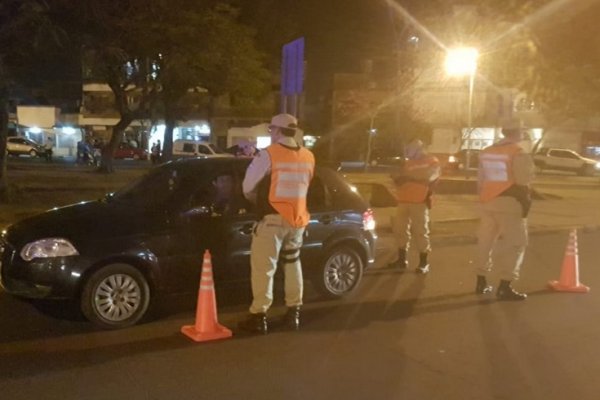 Prefectura, Tránsito y Policía desplegaron operativos de seguridad
