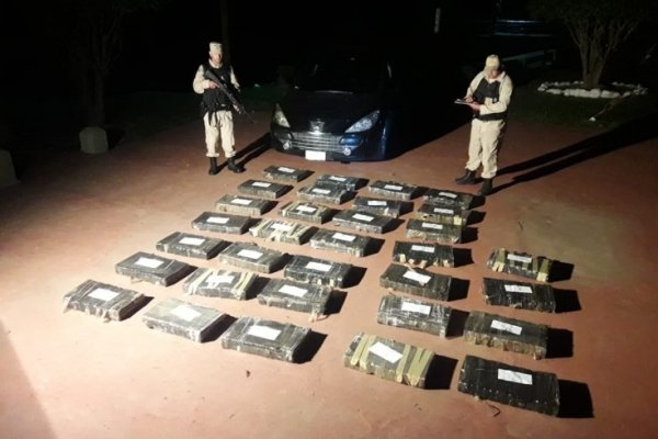 Operación Chajá en Corrientes: Detuvieron a narco que hacía de campana para el traslado de marihuana
