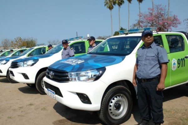 Entregaron móviles policiales para redoblar el compromiso por la seguridad de los correntinos