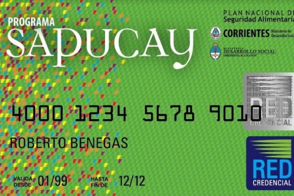 Más de 800 beneficiarios recambiarán su tarjeta Sapucay en Sauce