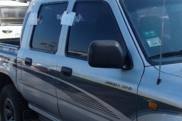 Secuestraron en Corrientes una camioneta robada en Buenos Aires
