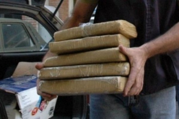 San Juan: Detuvieron a correntino que intentó ingresar 13 kilos de marihuana