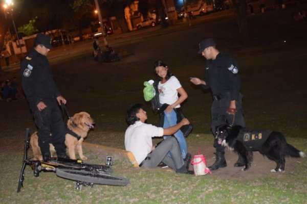 La Policía desplegó controles en barrios del centro