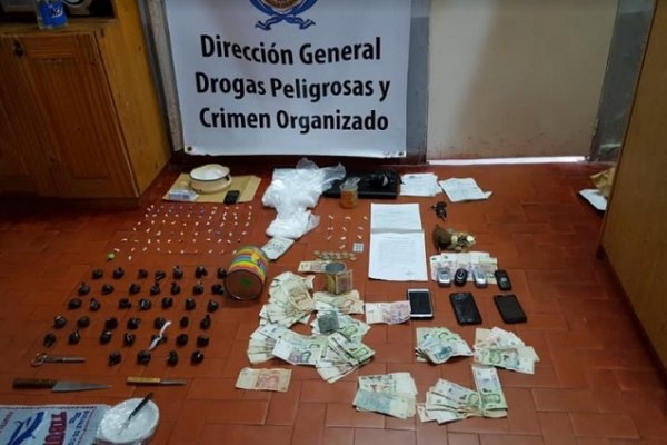 Desarticularon dos kioscos de venta de drogas en el San Benito