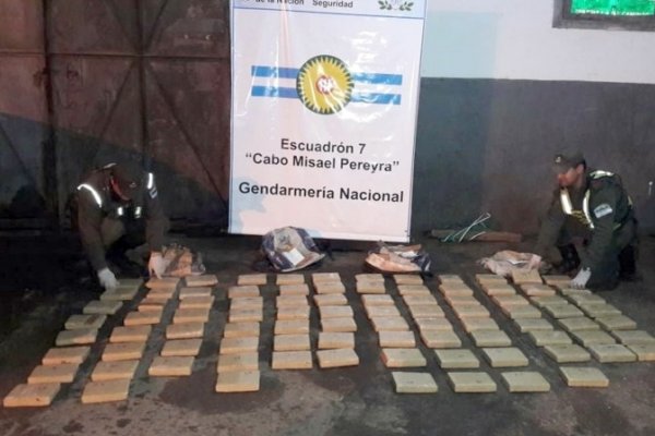 Secuestran más de 95 kilos de marihuana en Corrientes y Misiones