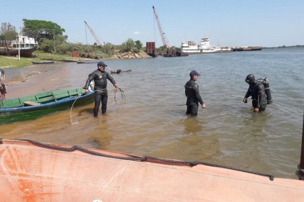Hallaron el cuerpo del joven que se ahogó en zona de Astilleros Corrientes