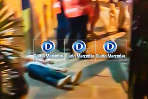 Mercedes: Mujer se descompensó en la calle luego de una feroz paliza