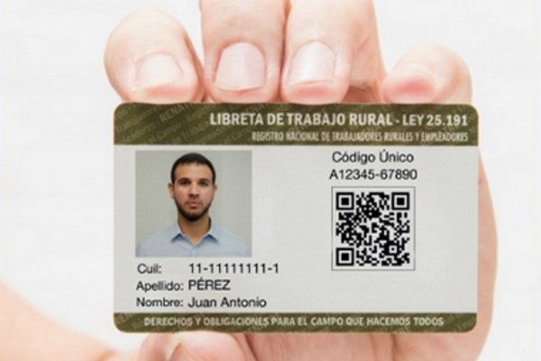 La BER Gobernador Virasoro emite la nueva Libreta de Trabajo Rural