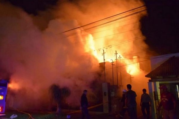 Tragedia en Goya: Dos hermanitas murieron calcinadas al incendiarse su vivienda