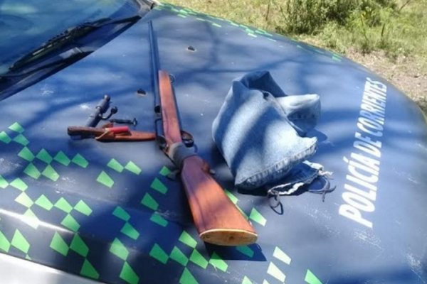 Detuvieron a un hombre de 36 años armado con una escopeta