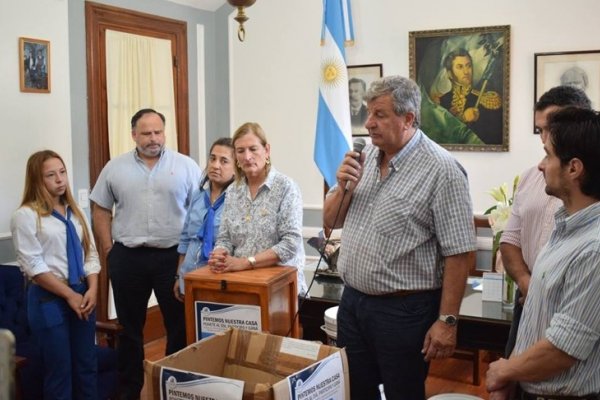 Se realizó el sorteo para los contribuyentes que están al día con sus impuestos en Mercedes