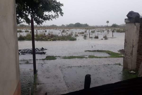 El temporal hizo estragos en San Luis del Palmar: más de 70 familias fueron evacuadas