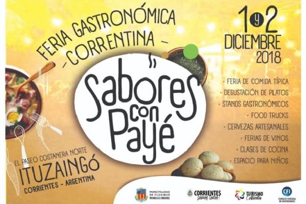 Preparan la primera feria gastronómica correntina en Ituzaingó