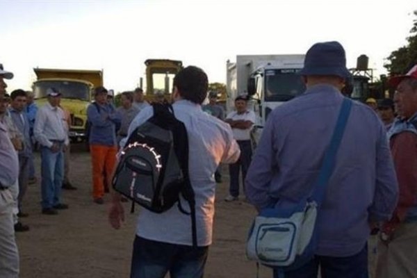Corrientes: Empleados de Obras Públicas tomaron el obrador de Ituzaingó