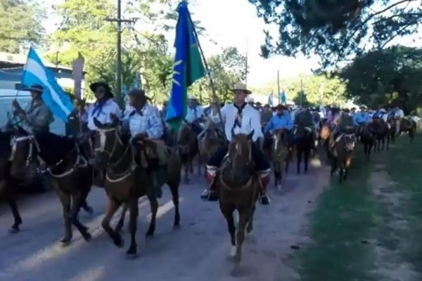 De Caá Catí a Mburucuyá, se realizó la Tercera Cabalgata de la Tradición