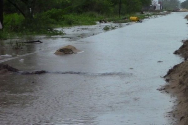 Esquina padeció el temporal: cayeron 150 milímetros de agua