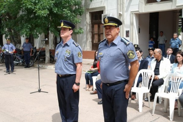 Acto de asunción del nuevo Director de la Unidad Regional I° de San Luis del Palmar
