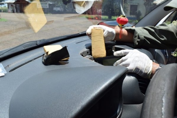 Narcotráfico en Corrientes: Detienen a una pareja con más de 43 kilos de marihuana