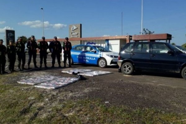 Correntino detenido con 4 mil cigarrillos ilegales tras eludir control en el Puente General Belgrano
