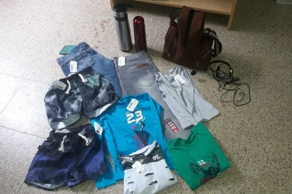 La policía logró recuperar elementos robados de un local comercial