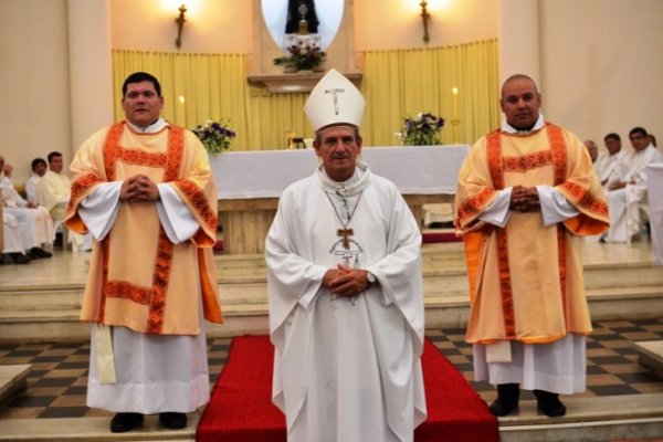 Diócesis de Goya celebró la ordenación de dos diáconos futuros sacerdotes
