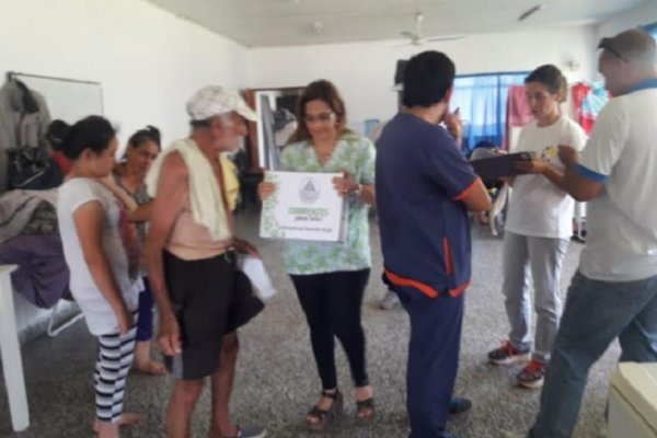 Provincia realizó relevamiento y llevó asistencia a Santa Lucía