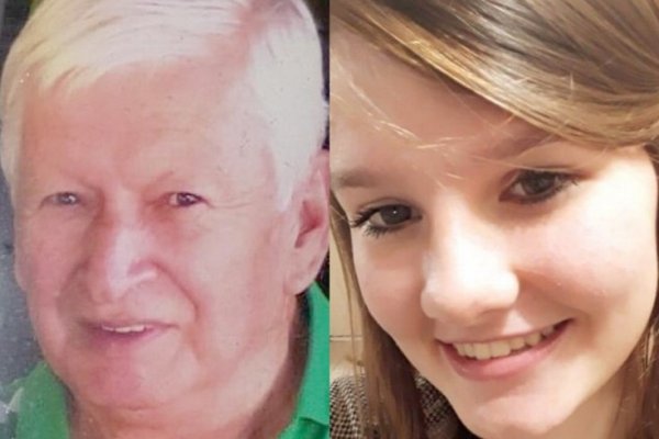 Desaparecidos: Piden colaboración para localizar a un abuelo y una chica de 16 años