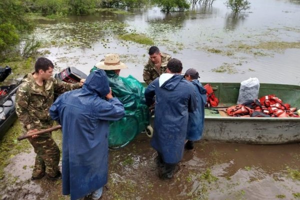 Inundación en Perugorría: Son más de 900 los evacuados
