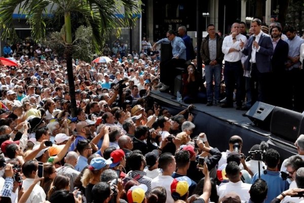 Manifestación contra Maduro