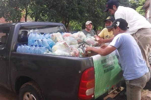 Plan Aguas colabora en Mburucuyá con la asistencia a inundados