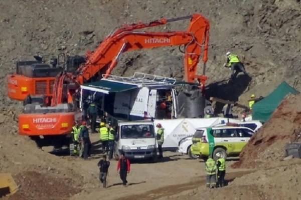 Hallaron muerto a Julen, el niño que se encontraba atrapado en un pozo en España