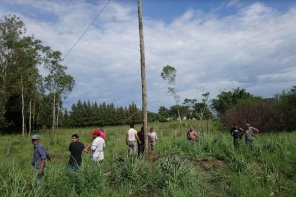 En Paso de los Libres los vecinos enfrentan el peligro reemplazando a la DPEC