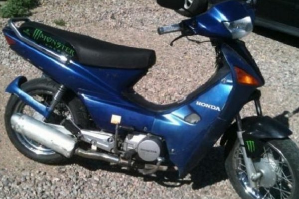 Recuperan una moto a los pocos minutos de haber sido robada