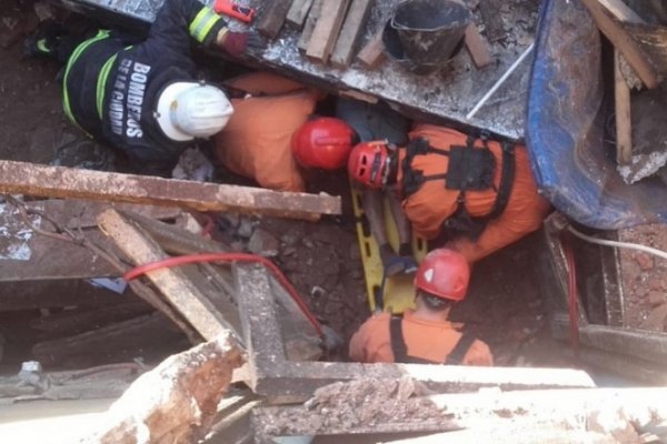 Mataderos: se derrumbó una panadería y hay al menos un herido