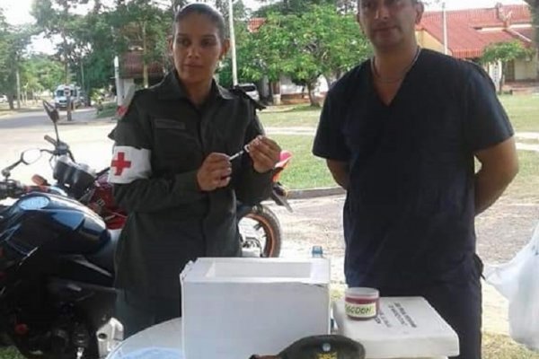 Realizan campaña de vacunación contra la fiebre amarilla en Ituzaingó