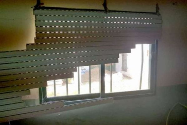 Robo y vandalización  en una escuela del interior
