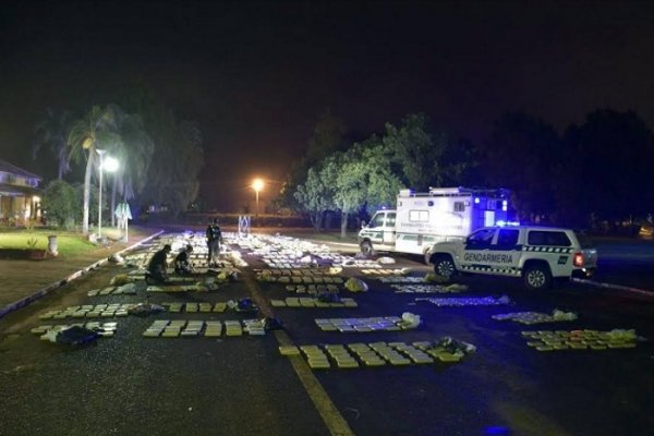 Incautan más de 3 toneladas de marihuana en Misiones
