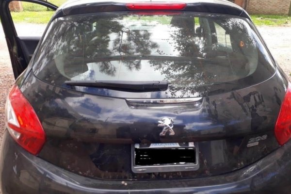Auto mellizo secuestrado