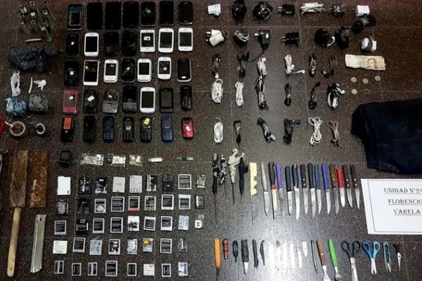 Secuestraron más de 53 mil teléfonos a presos en los últimos dos años