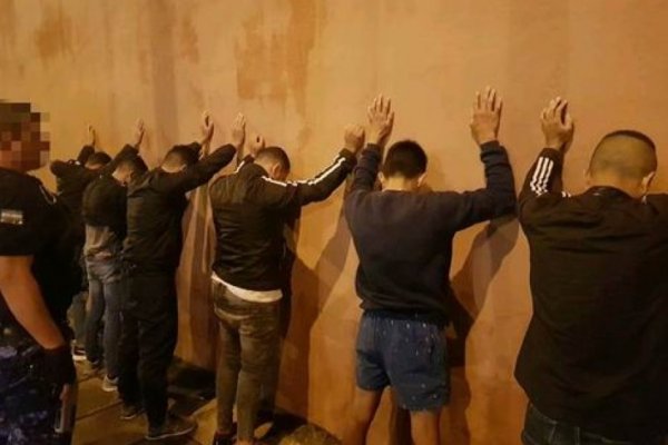 Seguidores demorados por causar desmanes en la vía pública