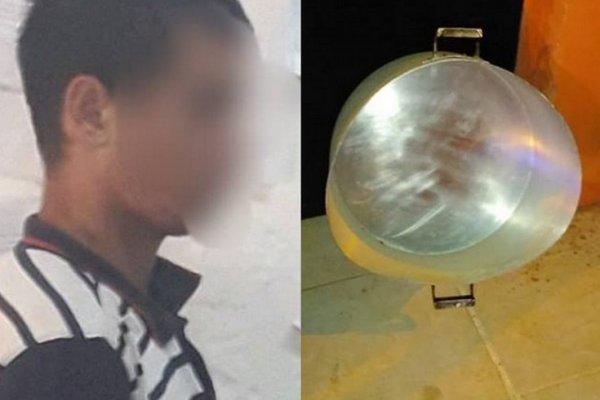 Robó una olla y fue detenido