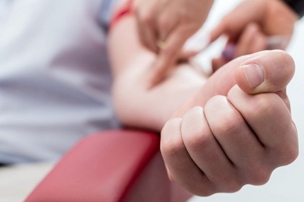 Colecta de sangre en 9 de Julio
