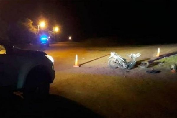 Virasoro: motociclista murió tras chocar contra una camioneta