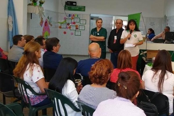 Tareas de prevención de leishmaniasis en San Roque