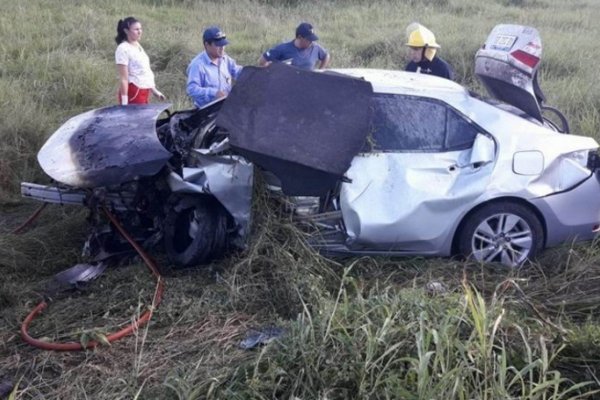Itateña muerta en Ruta 16