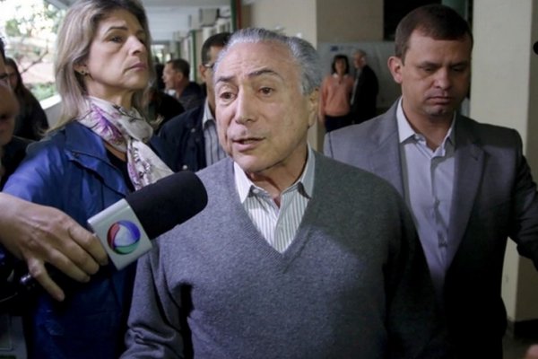 El ex presidente brasileño Michel Temer fue arrestado por el caso Lava Jato