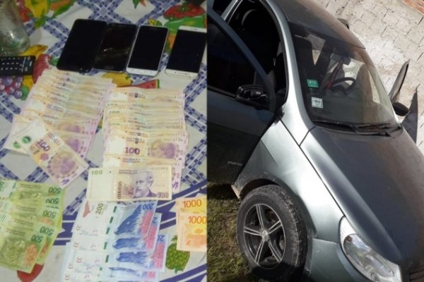 Policías de Corrientes y Chaco en diferentes procedimientos lograron incautar varios elementos